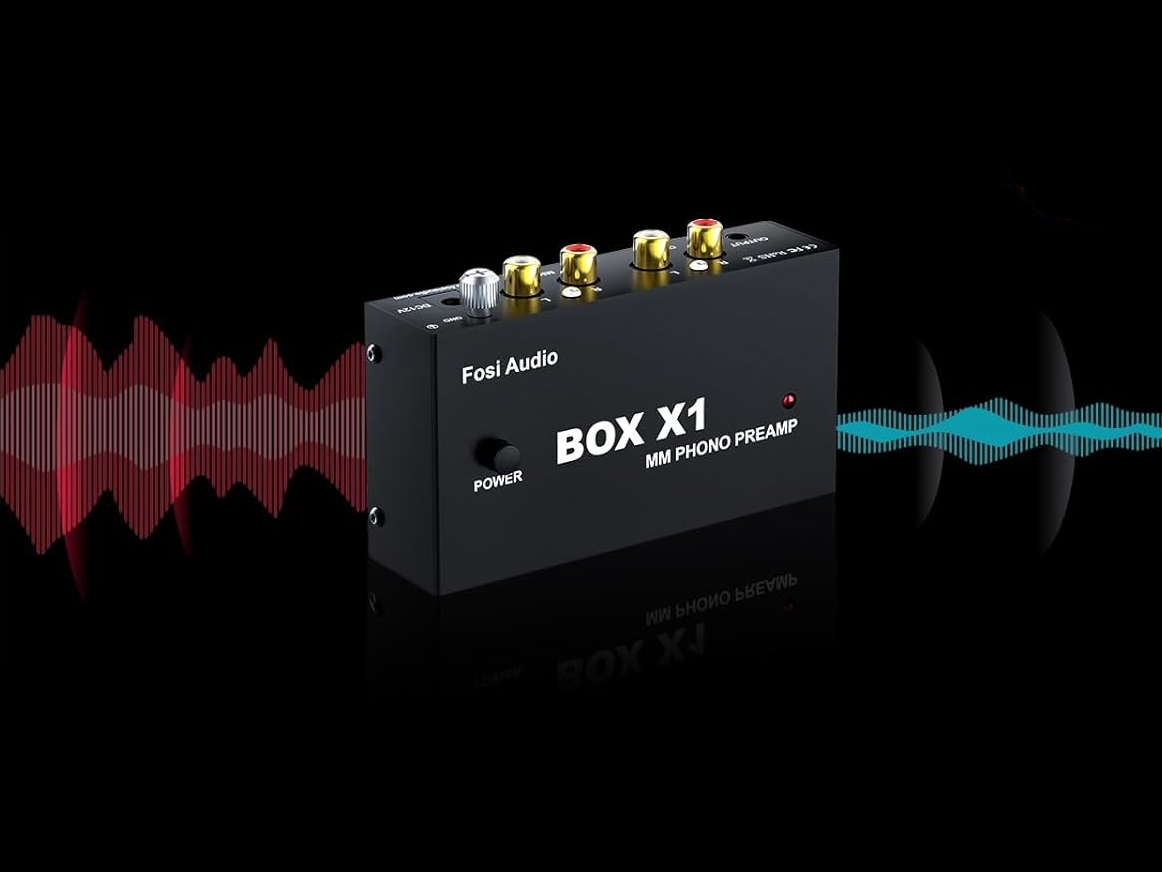 Korekcja RIAA w przedwzmacniaczu Fosi Audio BOX X1